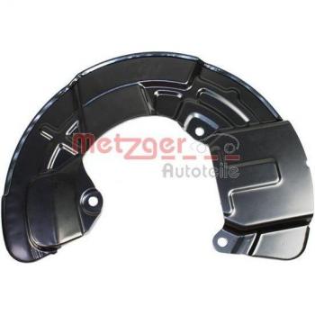 Chapa protectora contra salpicaduras, disco de freno METZGER 6115143