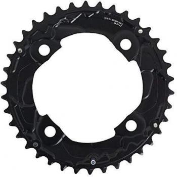 Plato MTB Shimano Deore FC-M617 38D 10s 104mm Negro