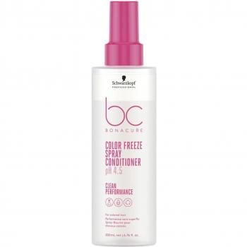 Schwarzkopf BC Bonacure Color Freeze Leave-In Spray Conditioner 200ml pH 4.5 for Color-Treated Hair