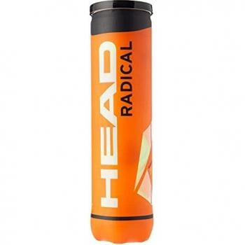 Pelotas de tenis Head Radical, Caja de 4 pelotas, Paquete de 3