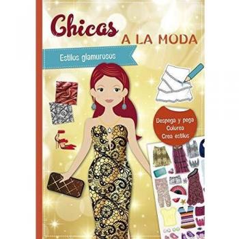 Pegatinas. Chicas A La Moda. Estilos Glamurosos