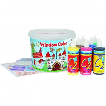 Set de Pintura para Ventanas KREUL Power Pack Castillo, 7x125 ml