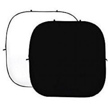 Tablero de Fondo StudioKing Blanco/Negro 240x240 cm