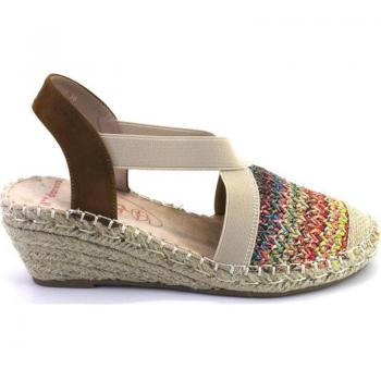 Alpargatas de mujer MANDARINA 750HTS multicolor 523