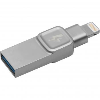 Kingston C-USB3L-SR64G-EN - Memoria USB para Apple iPhone de 64 GB, Color Gris