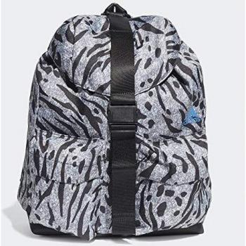 adidas W FLA ID BP G Mochila, Mujer, griorb/Gricua/Negro/Azul, Talla Única