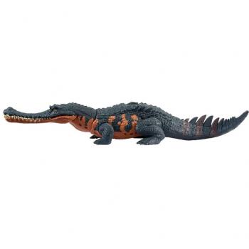 Jurassic World Wild Roar Gryposuchus Figura de Acción con Rugido Salvaje