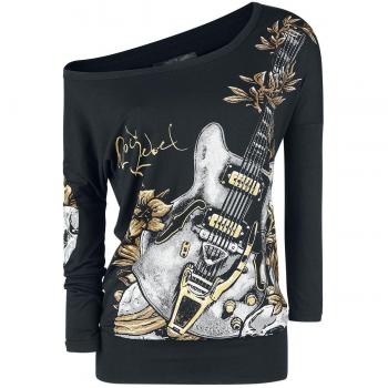 Rock Rebel by EMP Fast and Loose Manga Larga Mujer Negro XXL