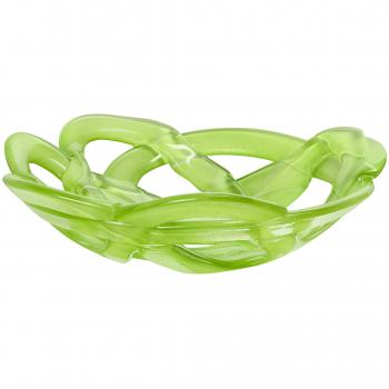 Kosta Boda Cesta Cuenco verde 30,6 cm