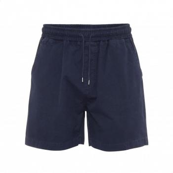 Colorful Standard Organic Twill Shorts in Navy Blue
