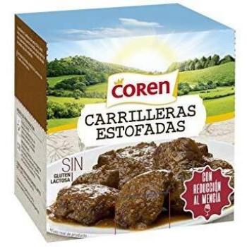 Carrilletas estofadas con reducción al Mencía sin gluten estuche 380 g
