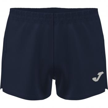 Short de running para hombre Record II en color marino, ligero, con tecnología de secado rápido, cinturilla elástica y bolsillos laterales