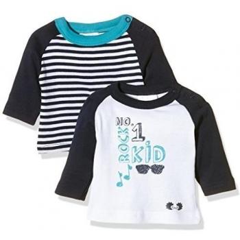 Twins 1 123 24-Camiseta de manga larga Bebé-Niñas    Mehrfarbig