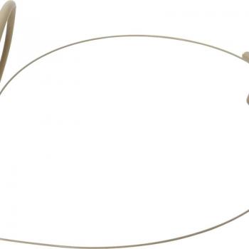 Galaxy Audio HSM8 Dual Ear Omni Headset Microphone with 4x AT Cables, Beige