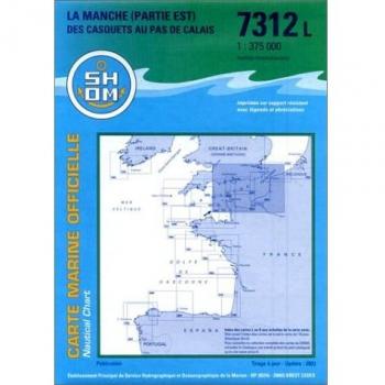 Mapa náutico de La Mancha (parte este) 7312L