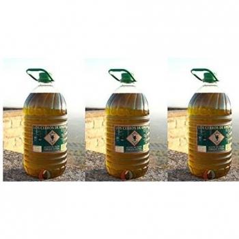 Aceite de oliva virgen extra - 3 garrafas pet 5 l - Los Cerros de Úbeda