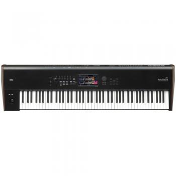 Korg Nautilus AT 88-Key Synthesizer Music Workstation with Aftertouch, Black