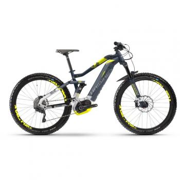 Haibike Sduro fullseven 7.0 E-Bike 500 WH S de Mountain Bike azul/plata/Citron Mate, color blau/silber/citron matt, tamaño 48