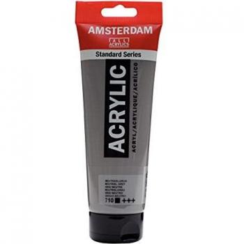 Amsterdam ACRY.Pintura NEUTRL, Gris neutro, talla única
