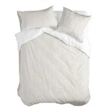 Funda Nórdica Beige 140x200 cm (Cama 80) 100% Algodón, Calidad 150 TC, Fabricada en España