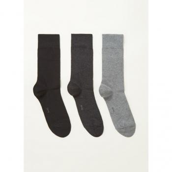 Set de Calcetines FALKE Happy para Hombre - Pack de 3, Cortos, Caja de Regalo, Talla 39-42