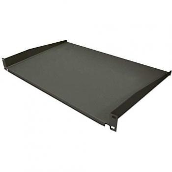 Estante Cantilever Intellinet 19 (48,3 cm) para Rack 1U, Montaje Frontal, Profundidad 300mm, Color Gris (RAL 7035)