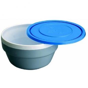 Lacor - 66948 - Bol Doble Pared Con Tapa 12.5x7 450 ml Policarbonato