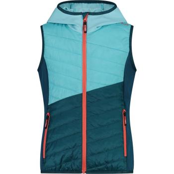 CMP Girls' Hooded Hiking Jacket - Deep Lake, Size 6