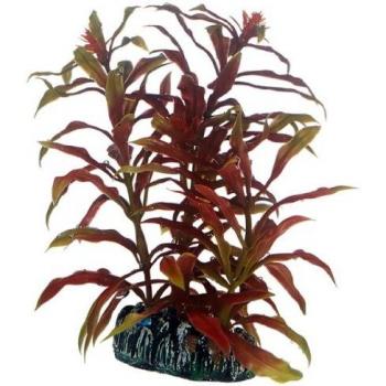 Planta Artificial para Acuario Nesaea 13 cm - Imitación Realista con Fijación en Roca Artificial