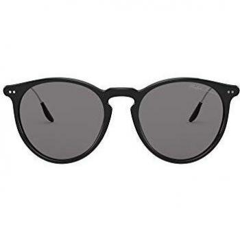 Ralph Lauren Men\'s 0RL8181P Sunglasses, Negro Y Gris, 53