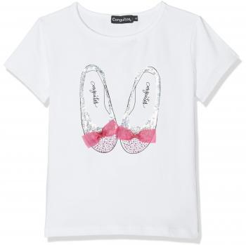 Conguitos Camiseta Niña Bordada, Niñas, Rosa