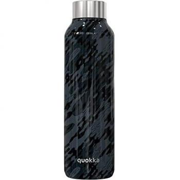 Quokka Solid - Camo 630 ML | Botellas De Agua Acero Inoxidable Sin BPA |Botella Térmica De Doble Pared - Mantiene el frío y el Calor para Niños y Adultos