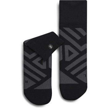 Calcetines de running ON Running Performance Mid negro gris oscuro para hombre