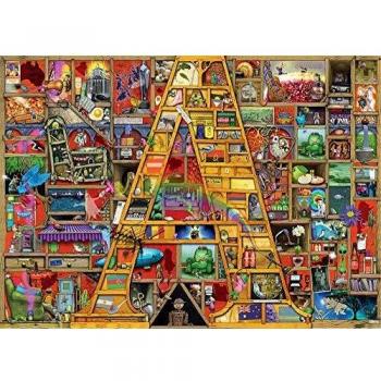 Puzzle Asombroso del Alfabeto A - 1000 Piezas