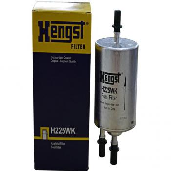 Filtro de combustible HENGST FILTER H225WK - Filtro de combustible para vehículos, compatible con gasolina, diseñado para asegurar un flujo óptimo de combustible y proteger el sistema de inyección, fabricado con materiales de alta calidad para una lar