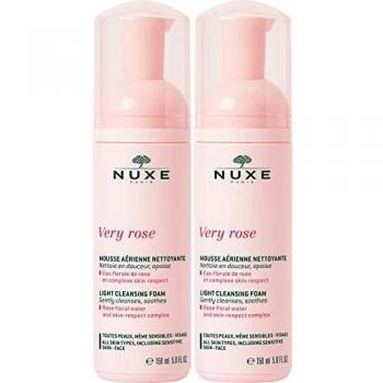 Mousse Limpiadora Ligera Very Rose Nuxe 2x150ml