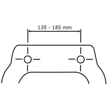 Wenko Asiento de Inodoro, Duroplast, Blanco, 43.5x37.5x3 cm