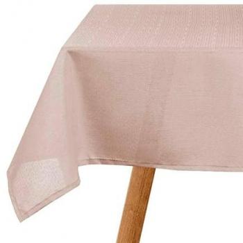 Mantel de poliéster 140x140cm gris claro colección Kinvara San Ignacio