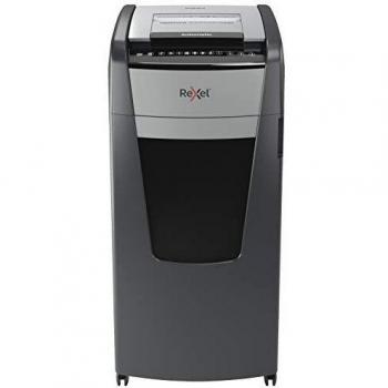 Rexel Optimum Autofeed Destructora de Papel de Alimentación Automática con Corte en Partículas P4, 750 Hojas, Papelera de 140 L, con Ruedas, 2020750M