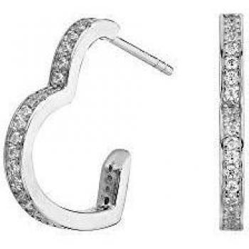 ITEMPORALITY Pendientes Corazonada Plata SEA-101-028-UU