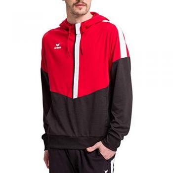 Erima Squad Men's Hoodie Red/Black Size M