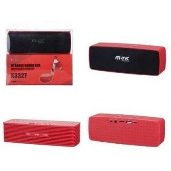 One Plus K3327 - Altavoz con Bluetooth, Color Rojo