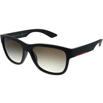PRADA SPORT Men's 03QS 0Ps03Qs Dg00A7 57 Sunglasses Black Rubber/Greygradient