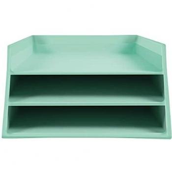 Exacompta - Ref. 13463D - 1 Papelera de 3 Niveles para Documentos en Formato A4+ (hasta 24 x 32 cm) de