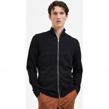 Cárdigan de hombre algodón orgánico con cremallera Selected