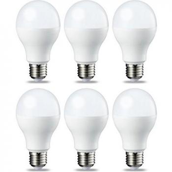 AmazonBasics Bombilla LED Esférica E27, 14W