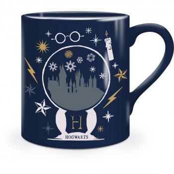 Taza Harry Potter Castillo de Hogwarts - Cerámica Azul 400ml