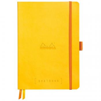 Cuaderno Rhodia 117776C - Tapa blanda A5 - Rhodiarama - Cuadrícula (5x5mm) Amarillo