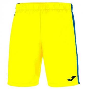 Short de Fútbol Joma Maxi Hombre Niño Amarillo Royal