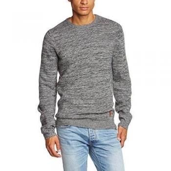 Ben Sherman Mouline Crew - Jersey para hombre , color gris